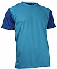 Camiseta Combinada Mix CROSSFIRE - Color Turquesa/Royal